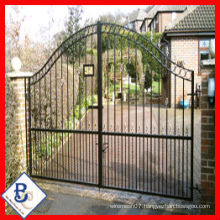 swing single steel gates